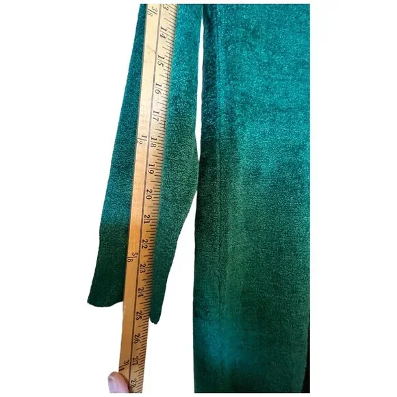 Torrid Women's Green Cage Back Tunic Size 2 Rayon/Nylon Blend - Picture 9 of 14